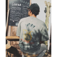 Camisetas Hombre Camiseta LATITUD FUEGO Longboards Sage