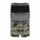 Pack 3 Joe Bóxers de GUESS