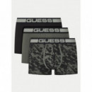 Pack 3 Joe Bóxers de GUESS