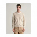 Jersey Classic Cotton V-neck  GANT