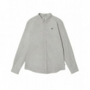 Polos Camisa POMPEII Khaki Emilio Oxford