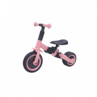 Triciclo 4 en 1 Kaya Rosa  TOCTOYS