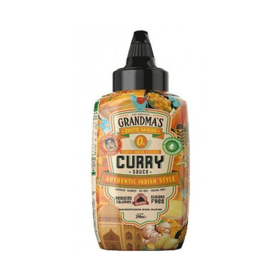 Salsa Grandma's Curry Tradicional Max Protein - 290ML  BIG SUPPLEMENTS