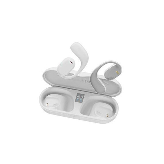 XO Auricular BLUETOOTH Conduccion de Aire con Base Cargador XO-X25 Blanco