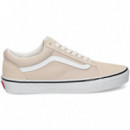 Banda Blanca ante +textil Beige  VANS