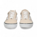 Banda Blanca ante +textil Beige  VANS
