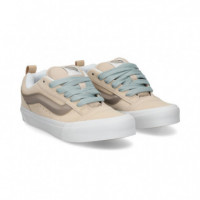 Banda Marron Cordon Cielo ante Beige  VANS