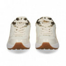 Deportivo Parches Oro Malla Blanco  MICHAEL KORS