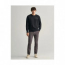 Pantalones L34 Slim Twill Chinos  GANT
