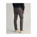 Pantalones L34 Slim Twill Chinos  GANT