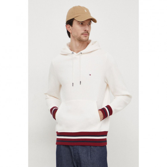 Sudaderas Bold Global Stripe Hoody Crema  TOMMY HILFIGER