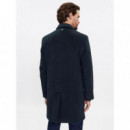 Blazer Dc Wool Mix Coat  TOMMY HILFIGER
