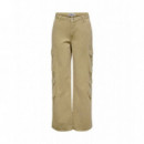 Pantalones Mujer Pantalón ONLY Mirren Loose Cargo