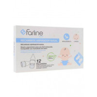 FARLINE Recambio Aspirador Nasal 12 Uds