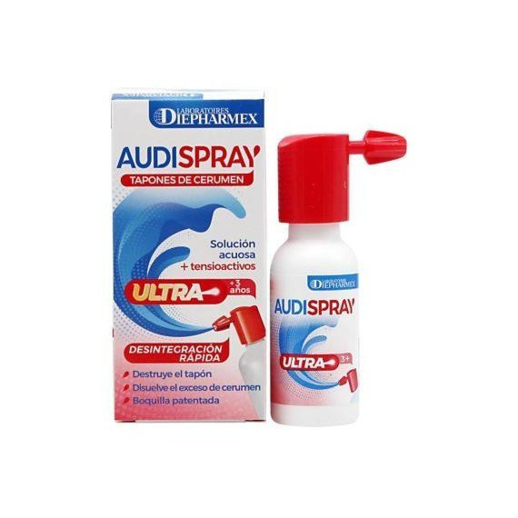 AUDISPRAY Ultra Solución para los Tapones de Cerumen