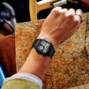 CASIO AE-1200WH-1AV Reloj Digital para Hombre – Diseño Retro, Correa de Resina Negra, Wr 100M, Batería 10 Años