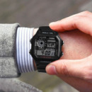 CASIO AE-1200WH-1AV Reloj Digital para Hombre – Diseño Retro, Correa de Resina Negra, Wr 100M, Batería 10 Años