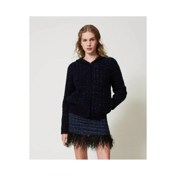 Chaquetas y Abrigos Knitted Jacket Jacq.check  TWINSET