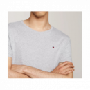 Camiseta Básica TOMMY HILFIGER Gris