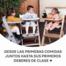 Trona Evolutiva Blanca C/cojin Estrellas Rosa  MS