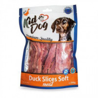Kiddog Duck Slices Soft Meat 250 Gr A04602  KID DOG