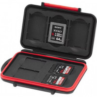 CARUBA Memory Card Case (3×XQD&4 Sd)