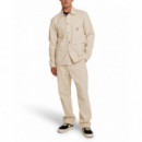 Chaquetas Hombre Chaqueta DEUS EX MACHINA Hank Denim Chore Natural