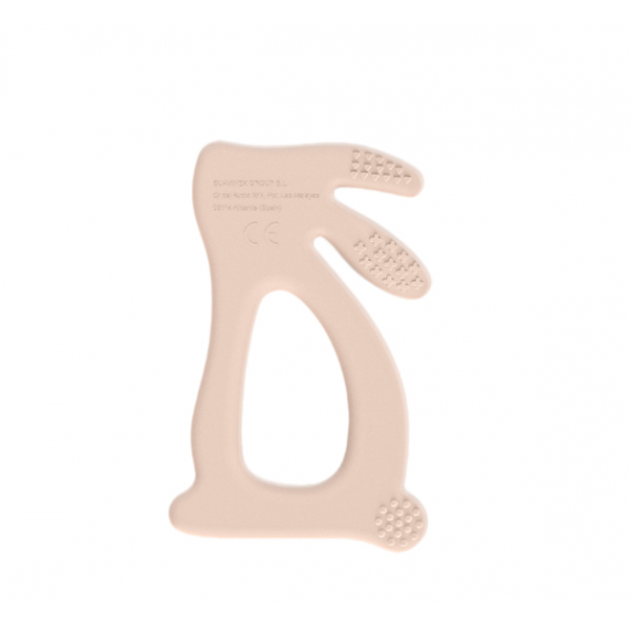 SUAVINEX Mordedor Silicona Conejo Rosa