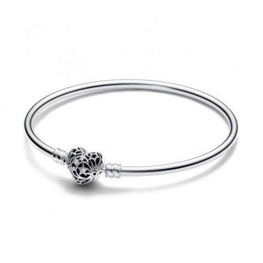 PANDORA Pulsera con Cierre de Corazón Celestial 593400C01