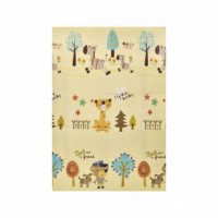 Alfombra de Juegos Reversible Trendy 180X120X1 Zebra/ Jirafa  MS