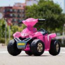 Moto Quad Racy Pink Bateria 6V desde 12 Meses  FEBER