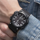 CASIO AQ-S810W-1AV Reloj Deportivo Hombre - Tough Solar, 100M Wr, Analógico-digital, 5 Alarmas