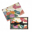 Cuaderno Madame Butterfly Tarjetas y Sobres 2 Flor Colo