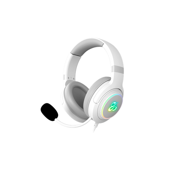 NEWSKILL Sobek Ivory Auricular Gaming Blanco 7.1