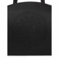 KARL LAGERFELD - K Circle Tote With Pouch Perf - 999 - A1W30216/999