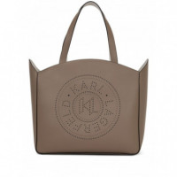 KARL LAGERFELD - K Circle Md Tote Perforated - 1KU - A1W30060/1KU