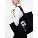 KARL LAGERFELD - Ikon Shopper - 999 - 230W3180/999