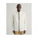 Camisas Slim Poplin Shirt  GANT