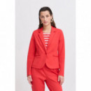 B-YOUNG Chaquetas Mujer Blazer B.young Rizetta Poinsettia