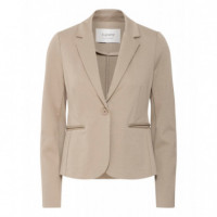 B-YOUNG Chaquetas Mujer Blazer B.young Rizetta Roasted Cashew