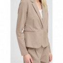 B-YOUNG Chaquetas Mujer Blazer B.young Rizetta Roasted Cashew