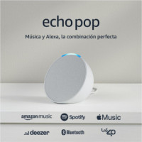 Altavoz Inteligente Bluetooth Echo Pop con Alexa Blanco