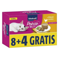 VITAKRAFT Gato Adulto Poesie Mousse Pollo Lata 12X85 Gr