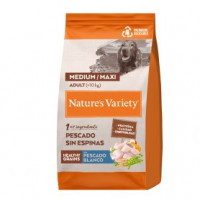 Natures Variety Perro Adulto Medium Maxi Hg Pescado Blanco 3 Kg  NATURE'S VARIETY