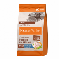 Natures Variety Perro Adulto Medium Maxi Hg Pescado Blanco 10 Kg  NATURE'S VARIETY