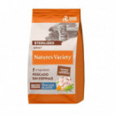 Natures Variety Gato Adulto Esterilizado Hg Pescado Blanco 1.25 Kg  NATURE'S VARIETY