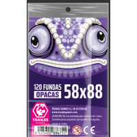 Fundas de Cartas Camaleón Morado  TRANJIS GAME