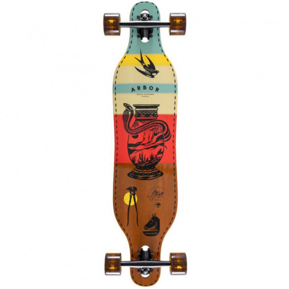 Longboard Completo ARBOR Jess Mudgett Axis 37  37 X8.5