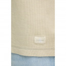 Washed Woven Label Waffle Rugby Pelican  CALVIN KLEIN