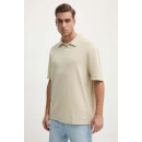 Washed Woven Label Waffle Rugby Pelican  CALVIN KLEIN